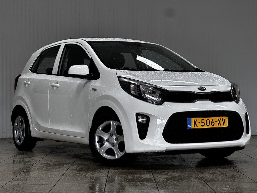 Kia Picanto 1.0 DPi ComfortLine 5p/ 5-Drs! /Airco /Cruise/ E, Voorwielaandrijving, Stof, Gebruikt, Wit