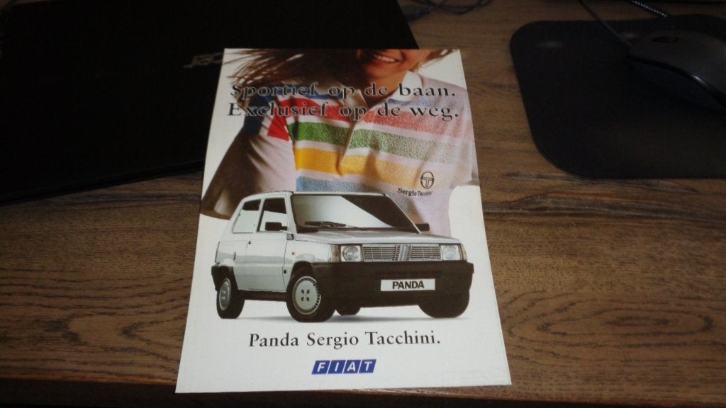 ZELDZAME Folder FIAT SERGIO TACCHINI, Verzenden, Nieuw, Overige merken