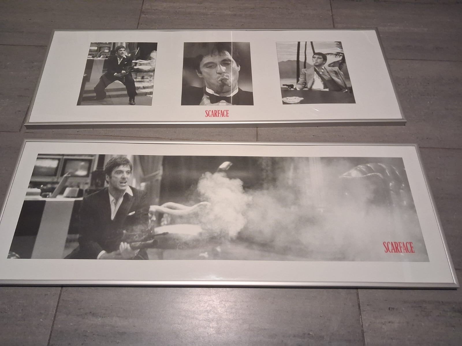 Scarface Poster Set: De Climax & De Triptiek (Al Pacino), Ophalen