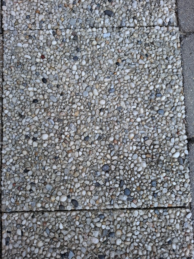 Grindtegels, Ophalen, Gebruikt, 10 m² of meer, Beton
