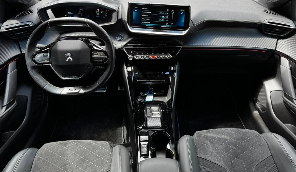 Peugeot E-208 EV GT 350 50 kWh*Stoelver*Carplay*Camera*Navi*, Auto's, 136 pk, Geel, Geïmporteerd, 1430 kg