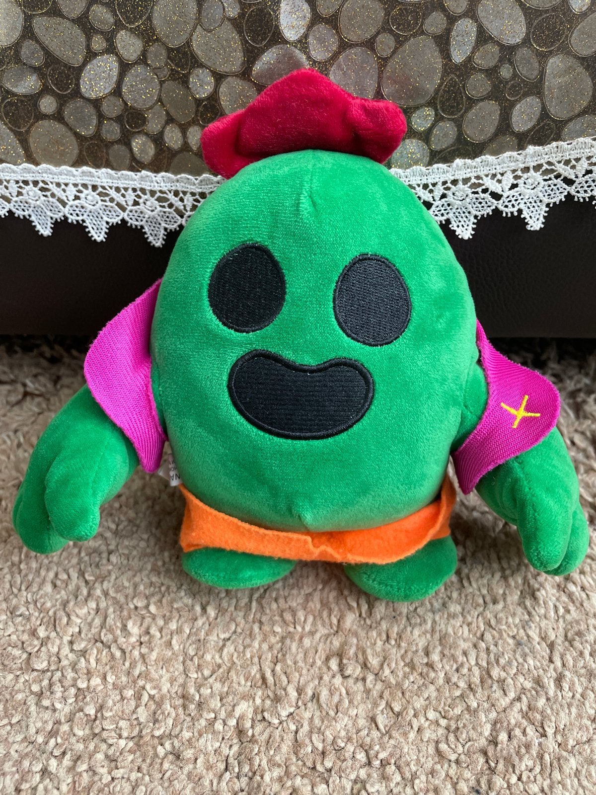 Brawl Stars Spike knuffel - Zo goed als nieuw, Ophalen, Groen, Overige merken, Overige karakters