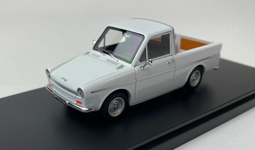 Lagamo 1:43 Daf 750 Pick Up 1965 helder wit - Limited 50 pcs, Overige merken, -, Nieuw, Ophalen of Verzenden