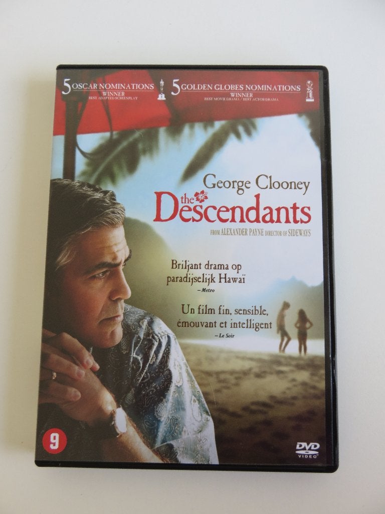 DVD The descendants (Met George Clooney), Vanaf 9 jaar, Ophalen of Verzenden, Zo goed als nieuw