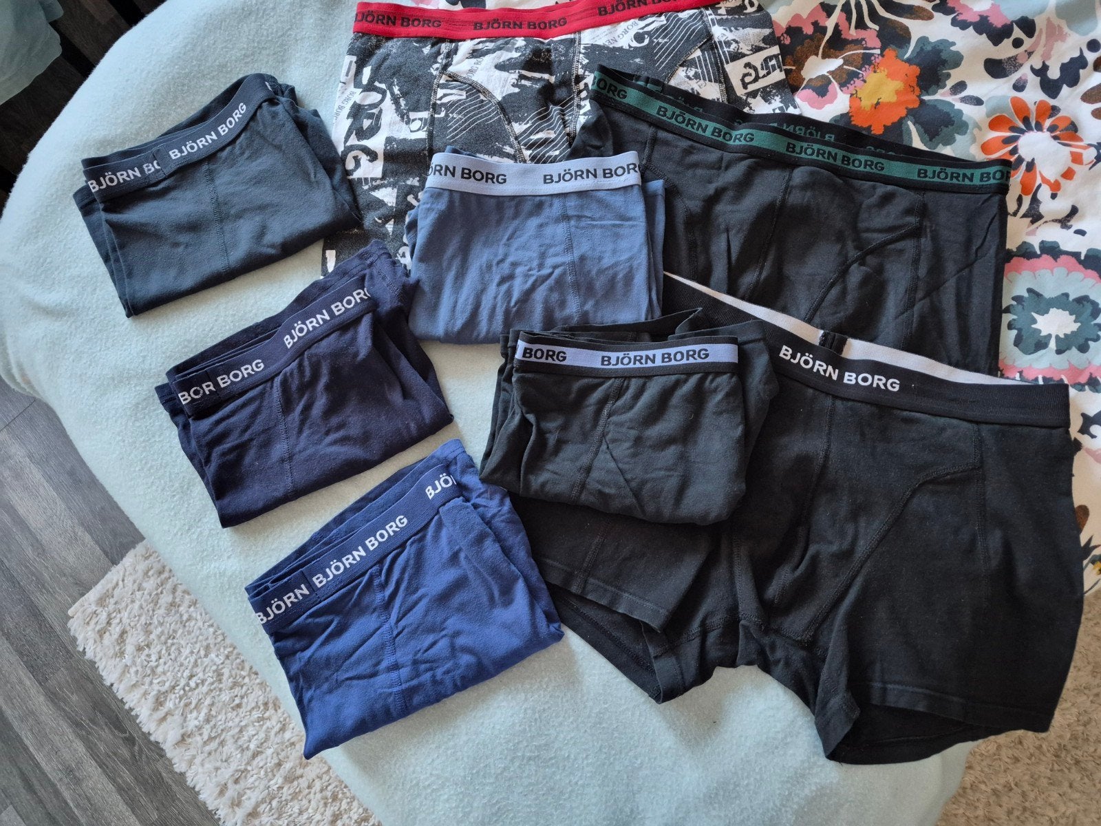 8 Björn Borg boxershorts maat L - zgan, Kleding | Heren, Ophalen of Verzenden, Zwart, Björn Borg, Boxer