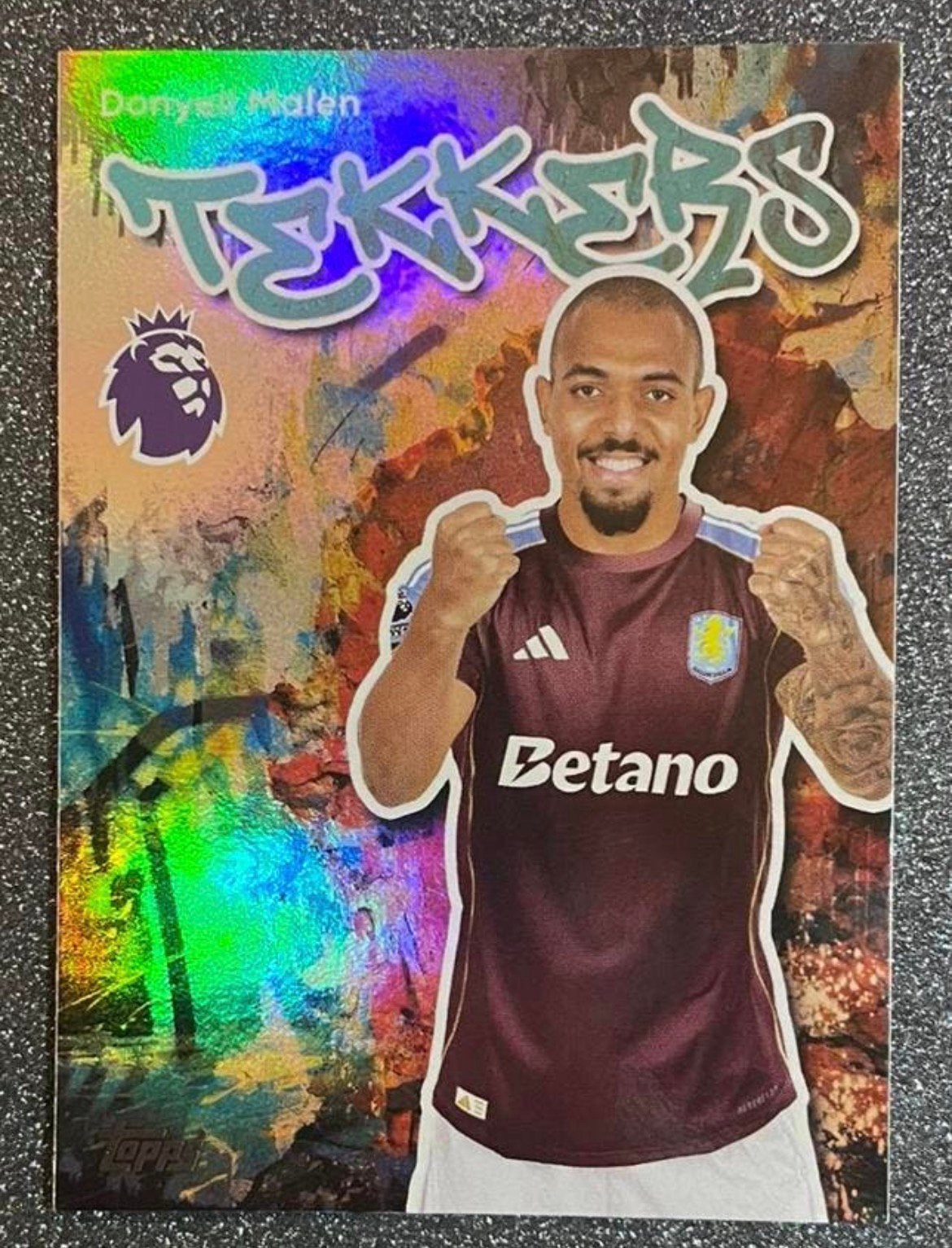 Topps Premier League 25/26  TEKKERZS   MALEN   ASTON VILLA, Verzenden, Zo goed als nieuw, Plaatje