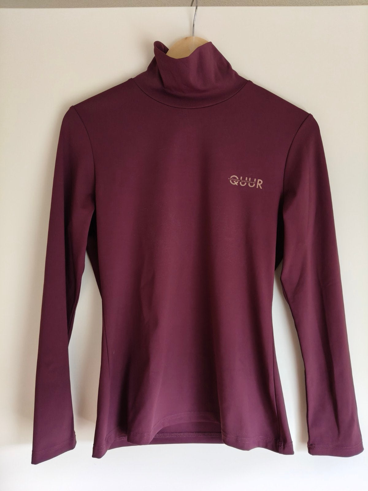 Quur trainingsshirt lange mouw met kol – maat M, Dieren en Toebehoren, Paardrijkleding, Dressuur, Ophalen of Verzenden, Zo goed als nieuw