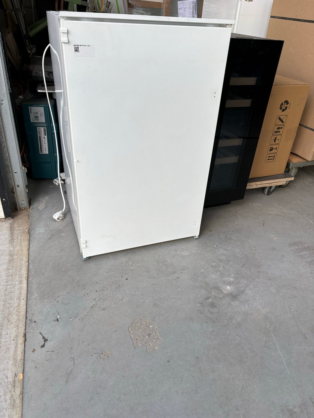 Inbouw koelkast 88vm met vriesvak, 100 tot 150 liter, Zo goed als nieuw, 45 tot 60 cm, Met vriesvak