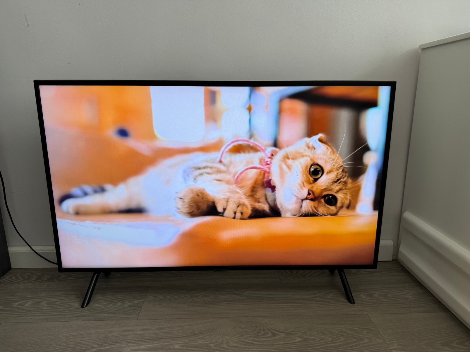 43inch Crystal UHD Smart tv | Samsung | Schoon | Werkt Goed, Audio, Tv en Foto, Televisies, Ophalen, 50 Hz, Samsung, 100 cm of meer