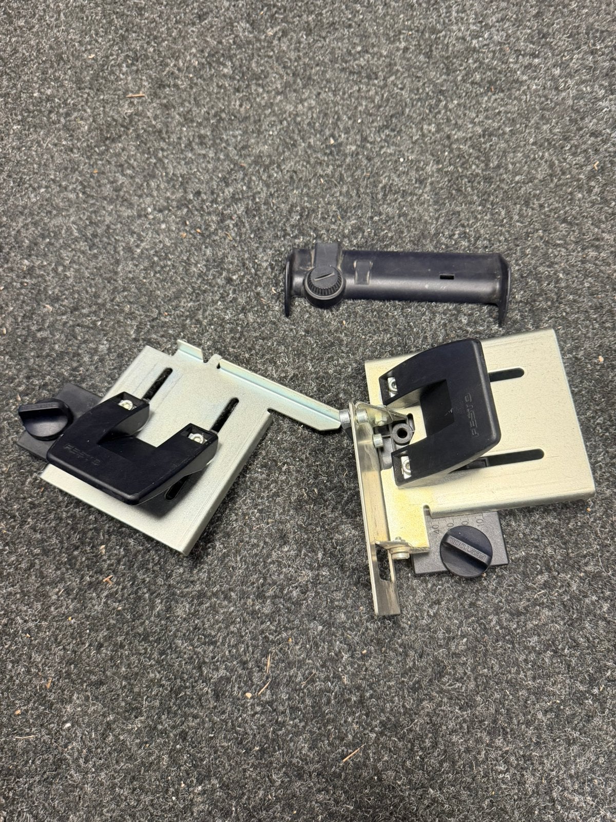 Festool MFT werktafel onderdelen tbv liniaal geleider, Ophalen of Verzenden, Zo goed als nieuw, Zaag, Festool