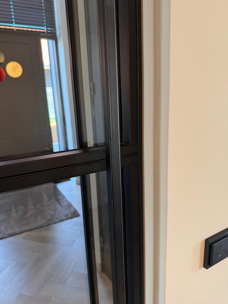Stalumex stalen taatsdeur matzwart, Doe-het-zelf en Verbouw, Ophalen, Info@abitare-interiors.com, 80 tot 100 cm, 215 cm of meer