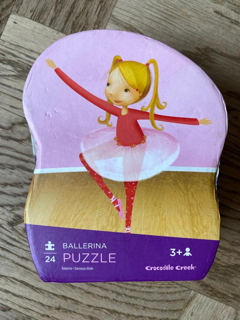 Ballerina puzzel 24 stukjes - Crocodile Creek, Ophalen of Verzenden, 10 tot 50 stukjes, Zo goed als nieuw, 2 tot 4 jaar