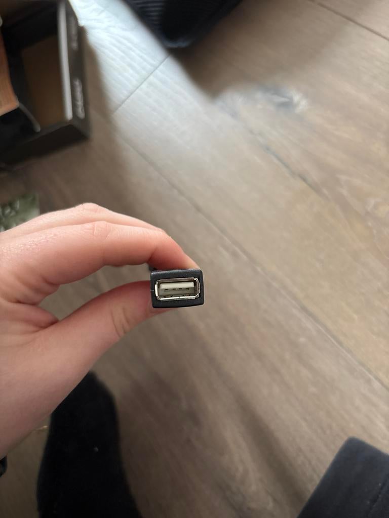 USB A Male naar USB A Female Verlengadapter, Ophalen of Verzenden, Zo goed als nieuw