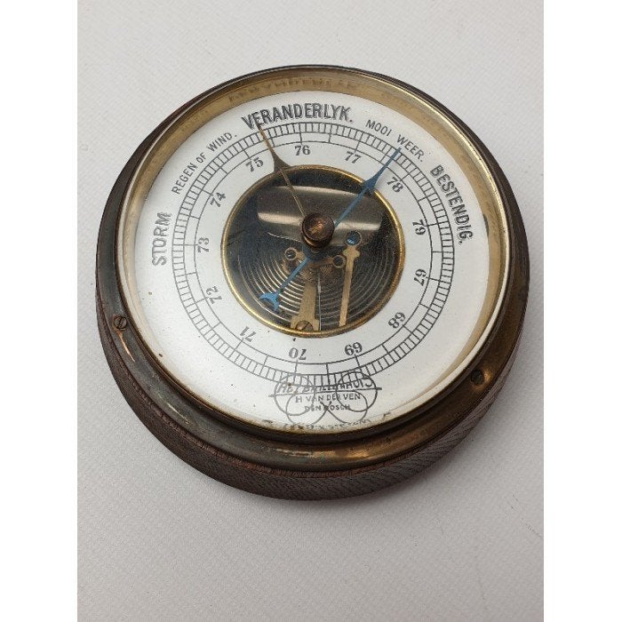 # Barometer Het brillenhuis H van der Ven Den Bosch, Ophalen of Verzenden, Gebruikt, Barometer