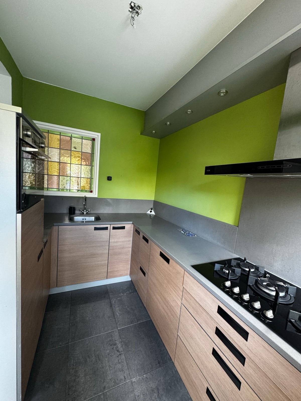 Complete keuken met inbouwapparatuur alleen vandaag/morgen!!, Huis en Inrichting, Ophalen, Gebruikt