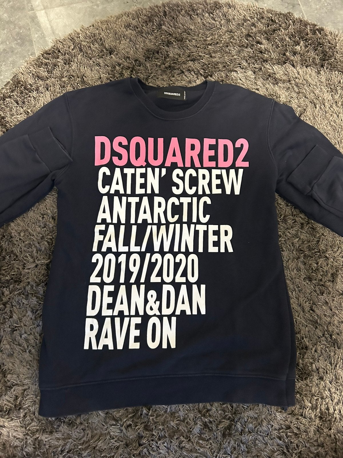 Dsquared2 trui, Kleding | Heren, Ophalen of Verzenden, Zo goed als nieuw, Zwart