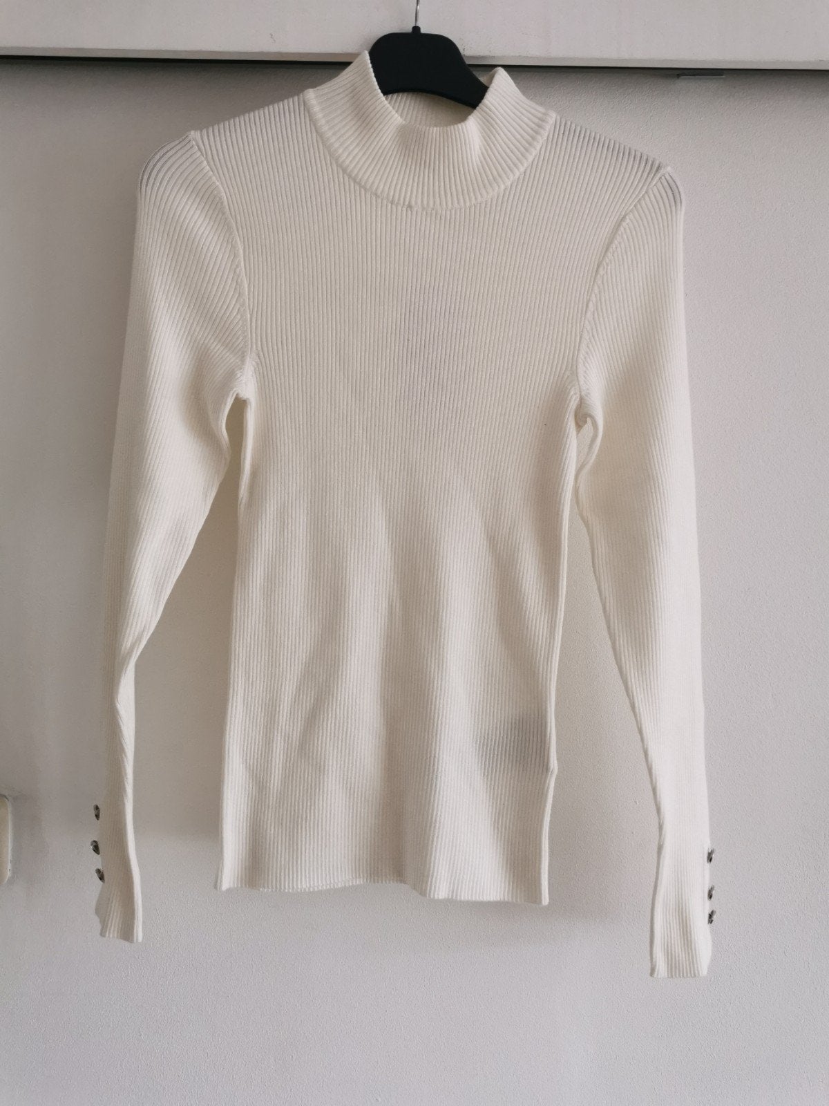 New Yorker ribtrui mt. M, Maat 38/40 (M), Verzenden, Wit, Nieuw