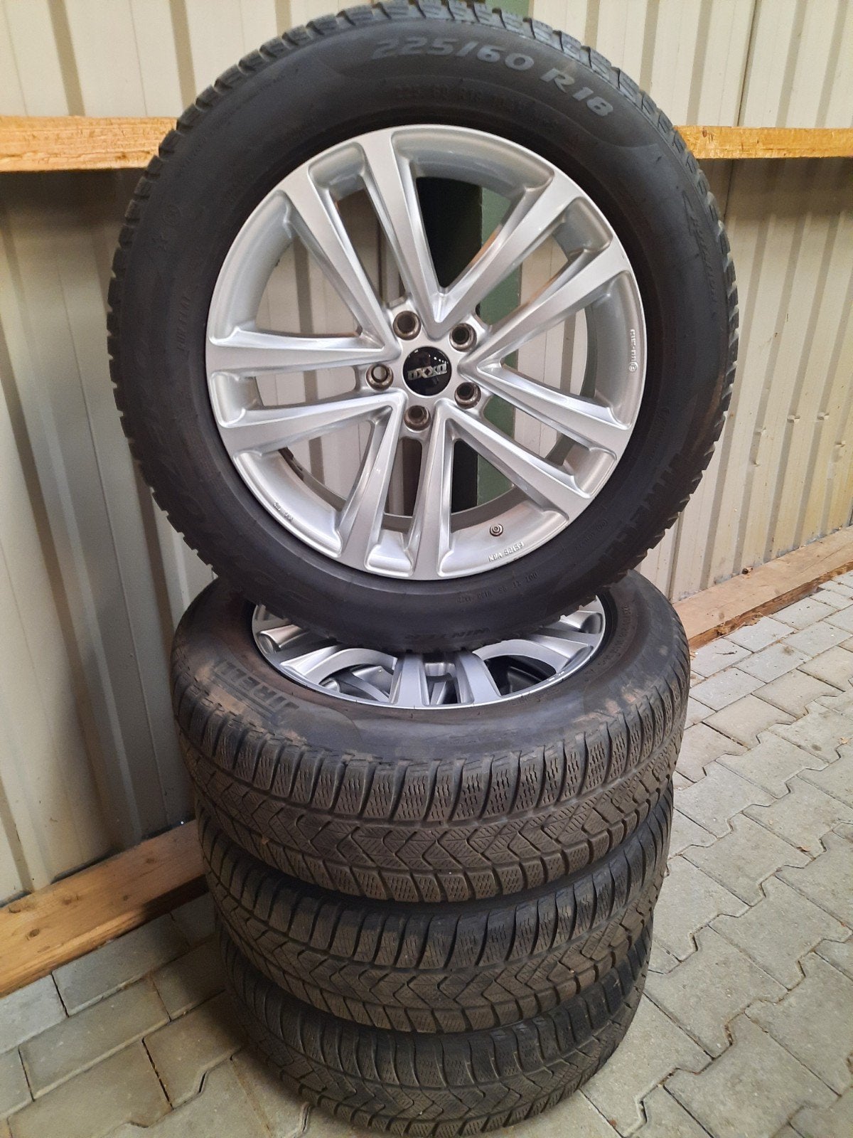ZGAN 18 inch velgen 5×112 OXXO BMW X3 G01 X4 G02 WINTERSETJE, Auto-onderdelen, 18 inch, Gebruikt, Banden en Velgen, Personenwagen