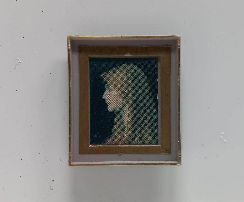Lundby schilderij Saint Fabiola,Kijk, Kies en Koop!, Gebruikt, Ophalen of Verzenden, Vintage Miniaturen, 2341AE