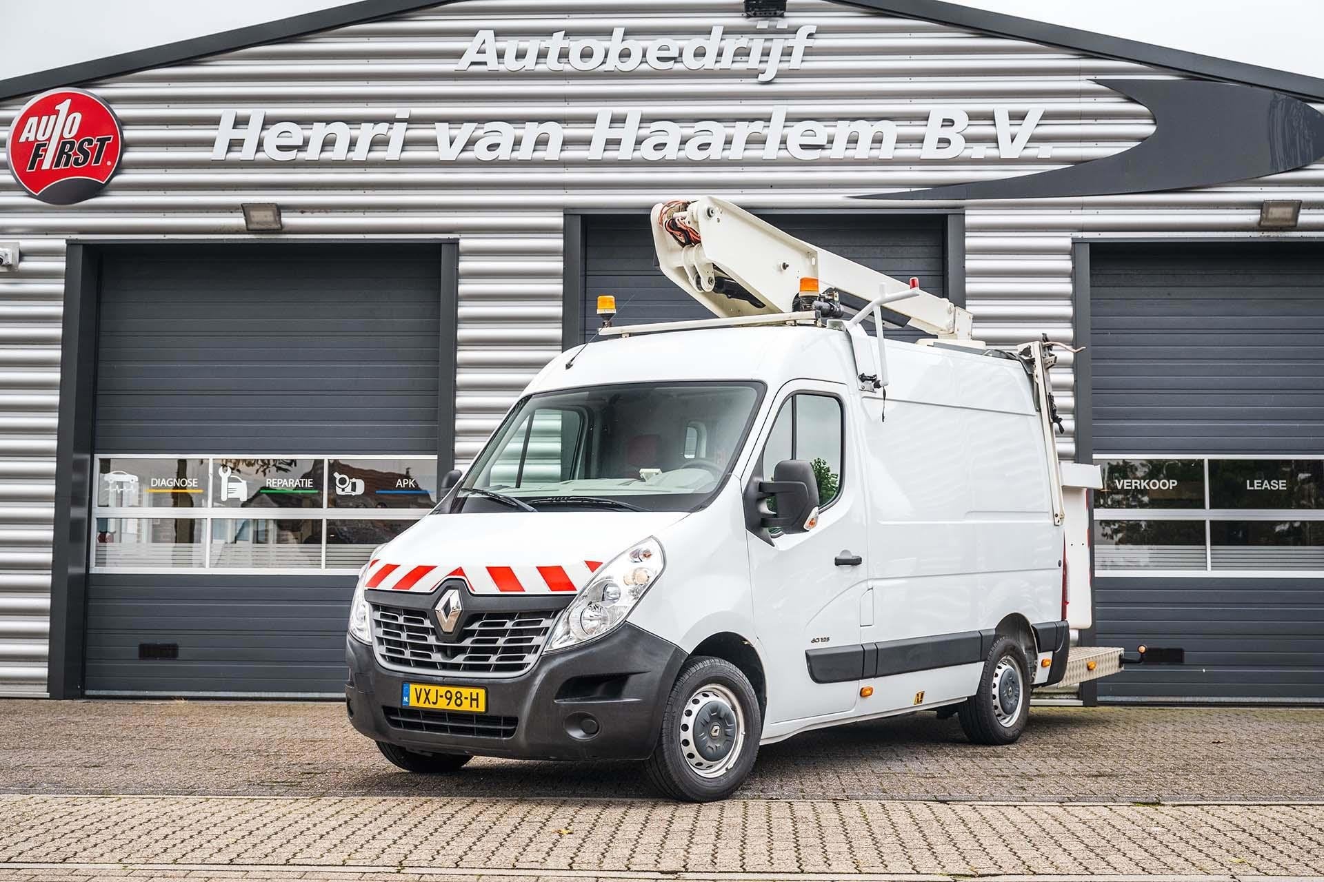 Renault MASTER T35 2.3 dCi L2H2 125 PK Hoogwerker | Manlift, Auto's, Bestelauto's, Euro 5, 125 pk, Gebruikt, 4 cilinders