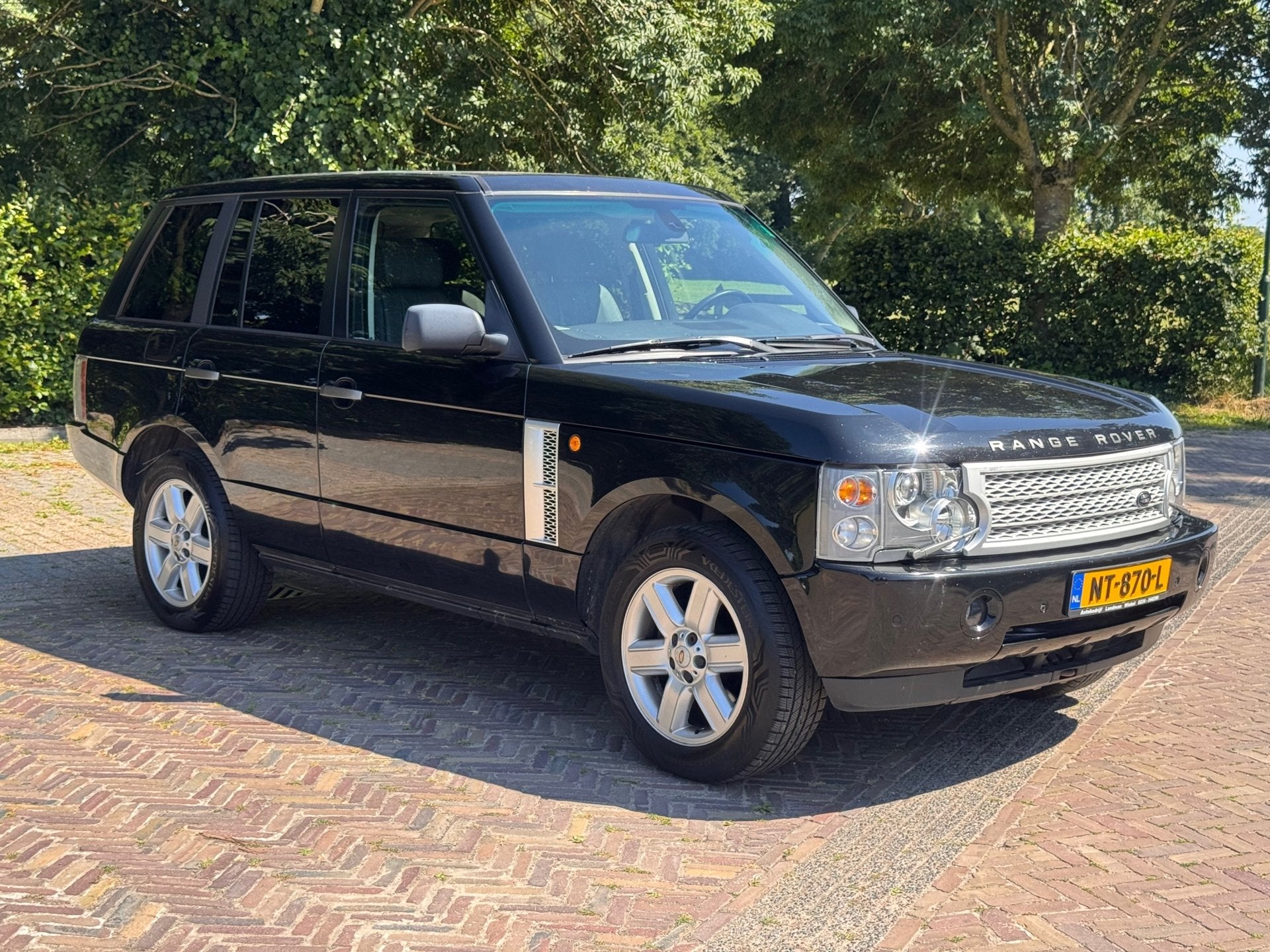 Land Rover Range Rover 4.4 V8 Vogue uit 2002, Auto's, Land Rover, Automaat, 8 cilinders, Zwart, 3050 kg
