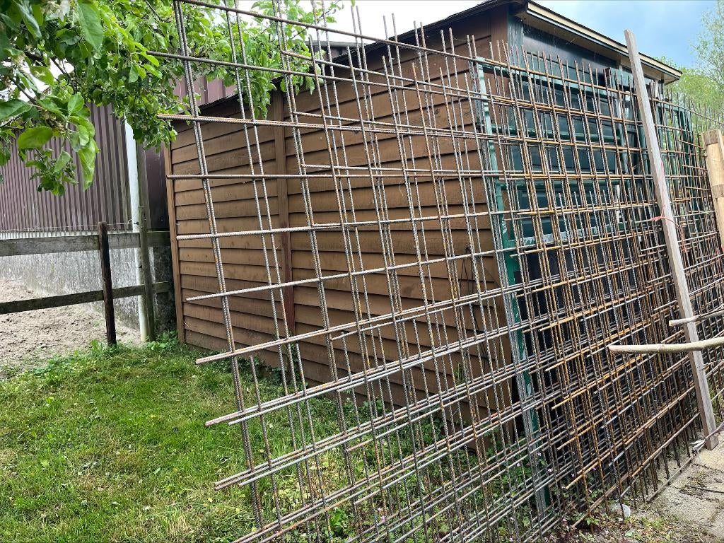 Bouwstaalmatten, Doe-het-zelf en Verbouw, Metalen, Ophalen, Nieuw, IJzer