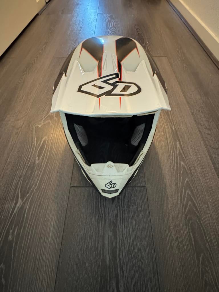 6d helm carbon, Motoren, Overige merken, M, Offroadhelm, Ophalen of Verzenden