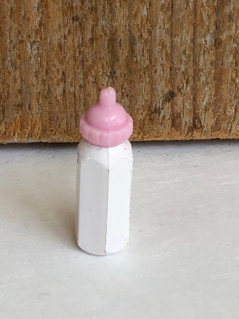 Roze wit Barbie fles voor baby, Ophalen of Verzenden
