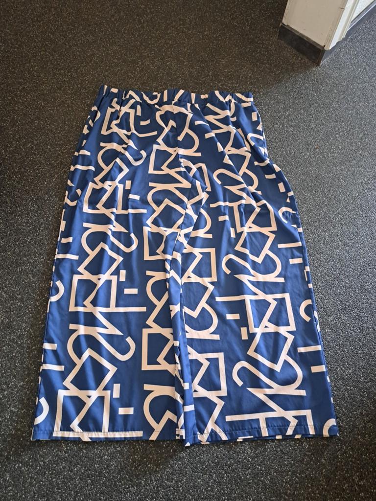 Broek ,shein 4xl, Kleding | Dames, Rokken, Blauw, Maat 46/48 (XL) of groter, Nieuw, Ophalen of Verzenden
