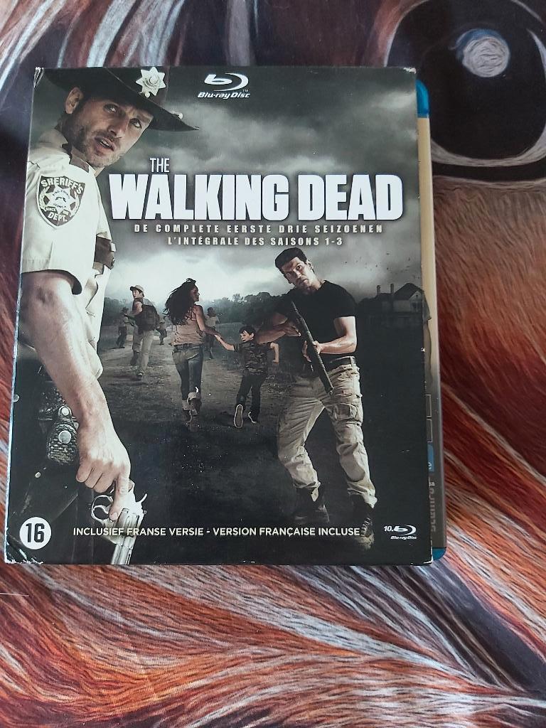walking dead blu ray 1 t/m. 3 box, Horror, Gebruikt, Vanaf 16 jaar, Boxset