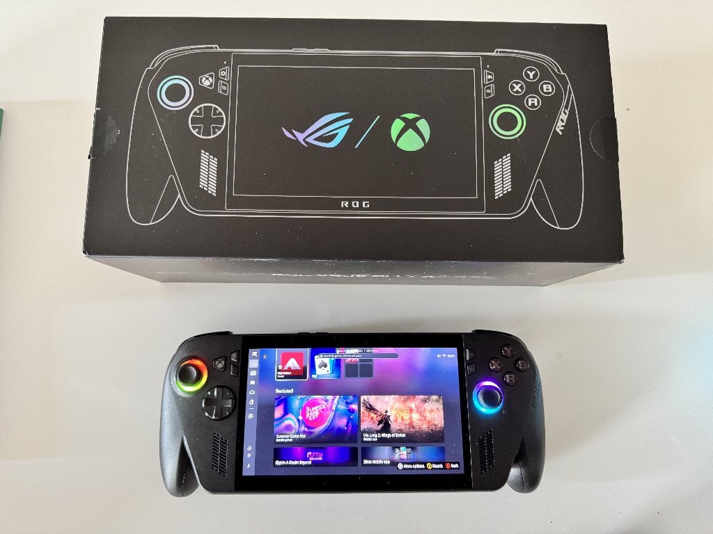 ASUS ROG XBOX ALLY X - Nieuwstaat, Spelcomputers en Games, Ophalen of Verzenden, ASUS, Zo goed als nieuw