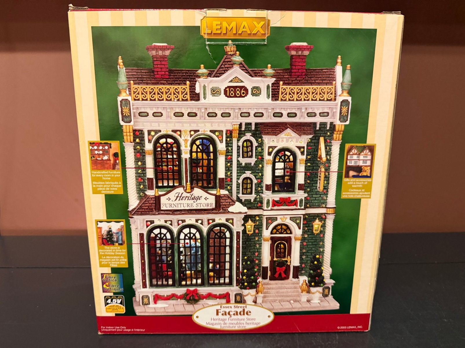 Lemax Heritage store (façades). KERSTDORP., Ophalen of Verzenden, Zo goed als nieuw