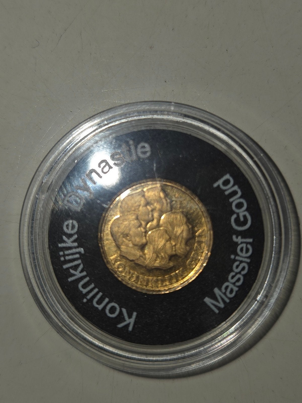 Massief Gouden Munt Koninklijke Dynastie 14 kaaraat goud, Koningin Beatrix, Losse munt, Goud, Overige waardes