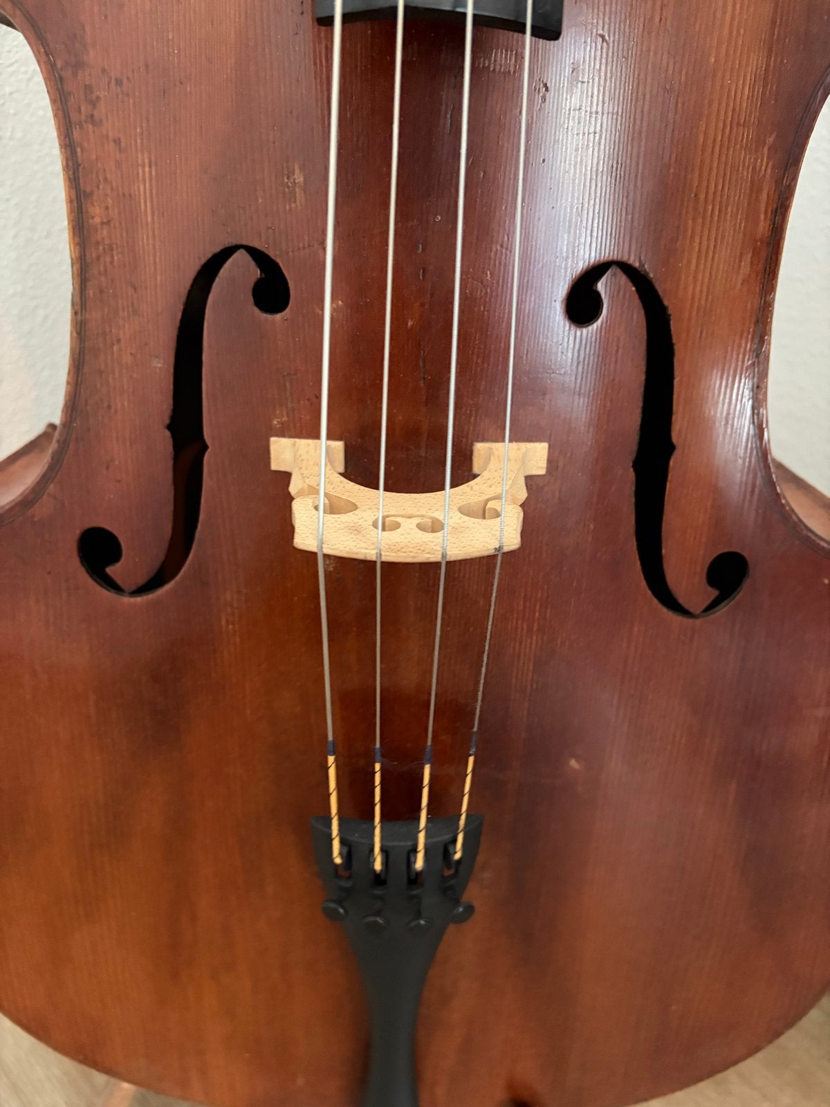 Prachtige Franse Pernoud Cello met complete toebehoren, Ophalen, Gebruikt, Met koffer