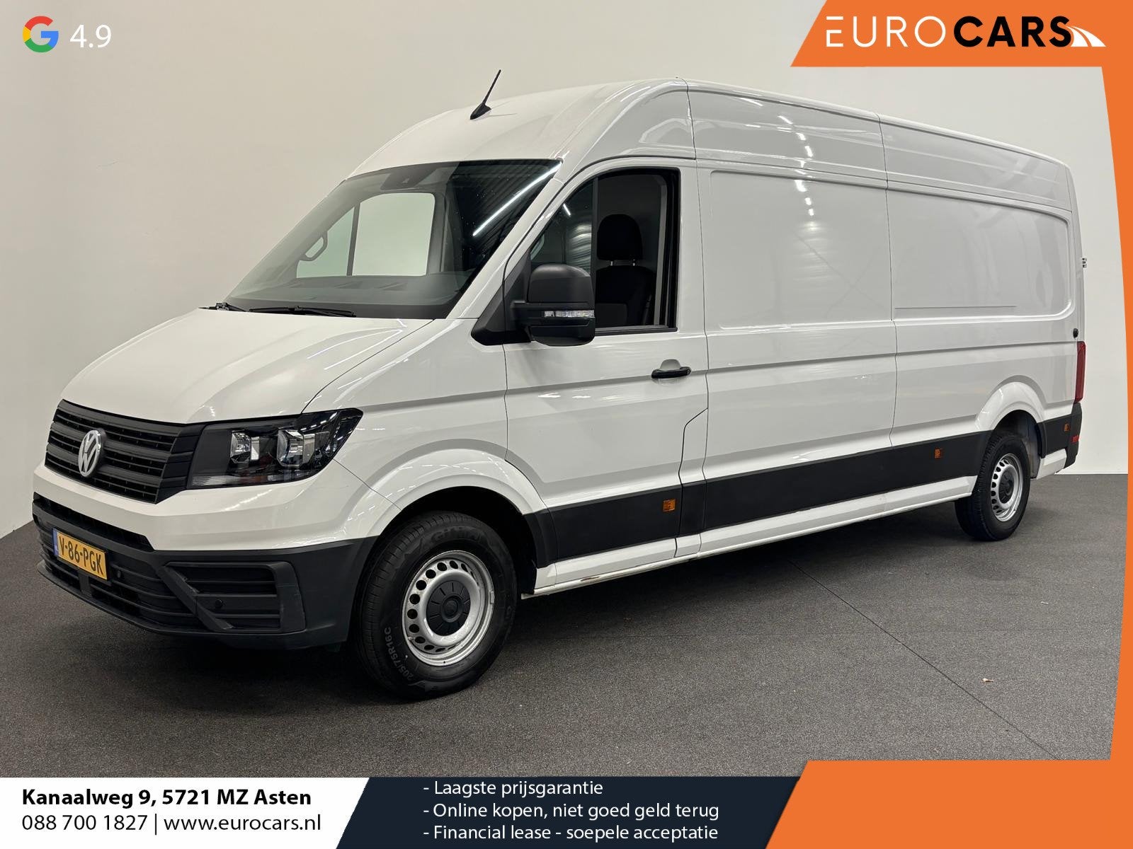 Volkswagen Crafter 35 2.0 TDI L4H3 Comfortline Automaat Carp, Stof, Gebruikt, Volkswagen, 3000 kg