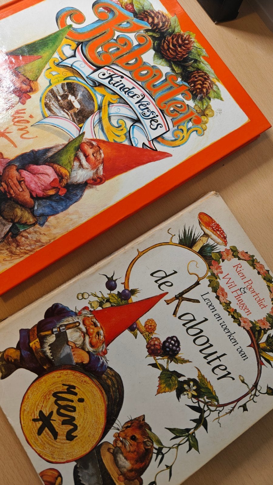 2 boeken Rien Poortvliet, Ophalen of Verzenden, Rien Poortvliet