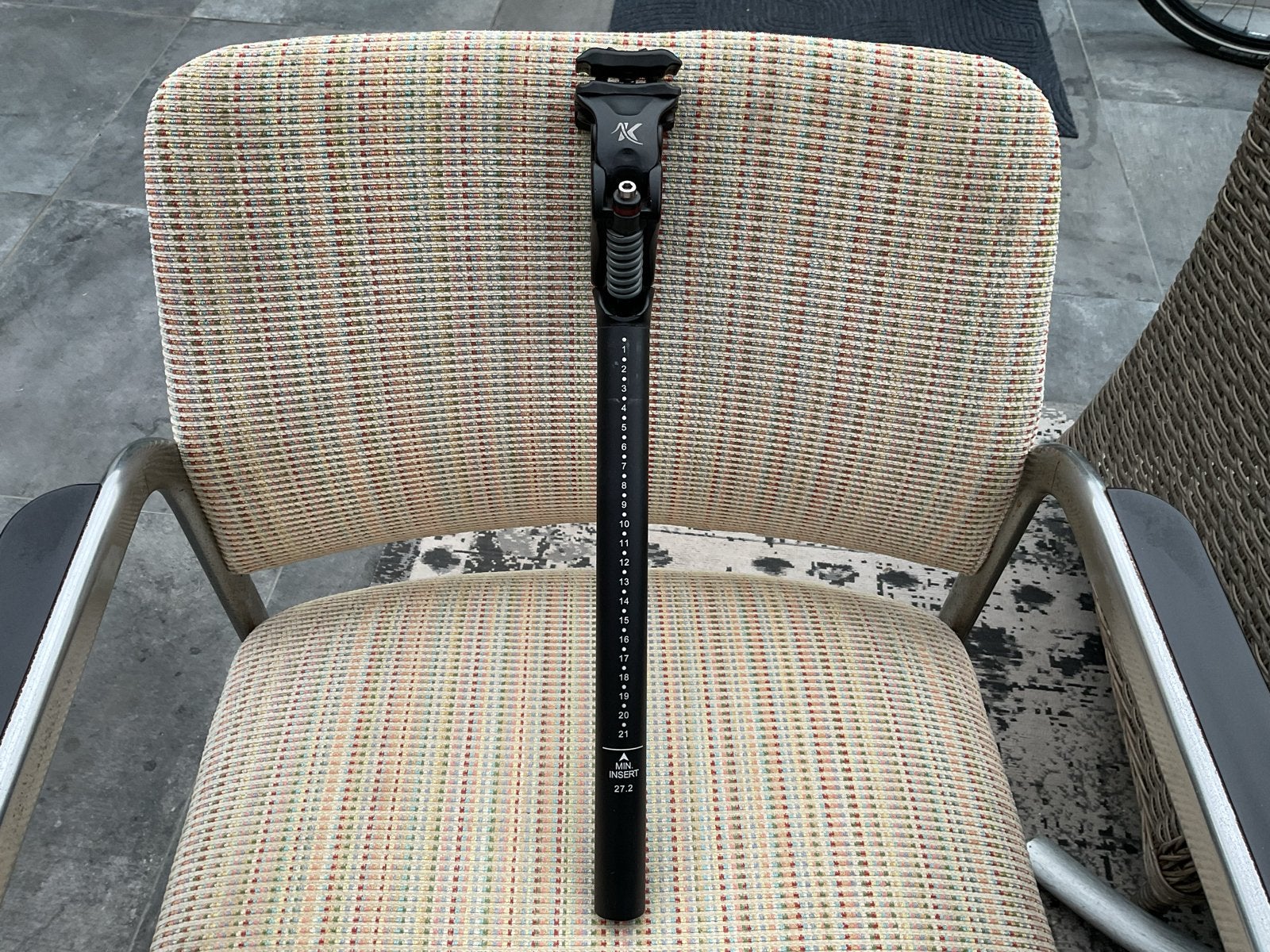 Kinekt xr Verende Zadelpen 27.2mm - Comfortabel Fietsen, Fietsen en Brommers, Elektrische fiets, Ophalen of Verzenden, Zo goed als nieuw