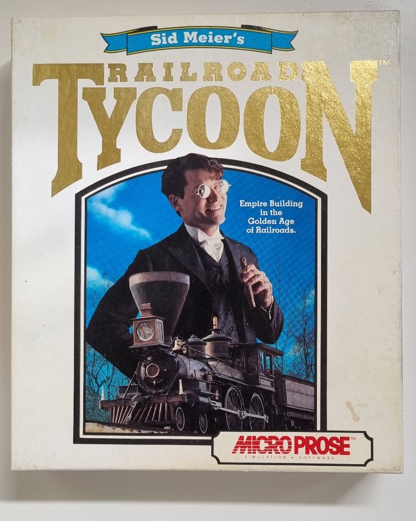 Railroad Tycoon pc bigbox compleet, Gebruikt, 1 speler, Ophalen of Verzenden, Vanaf 12 jaar
