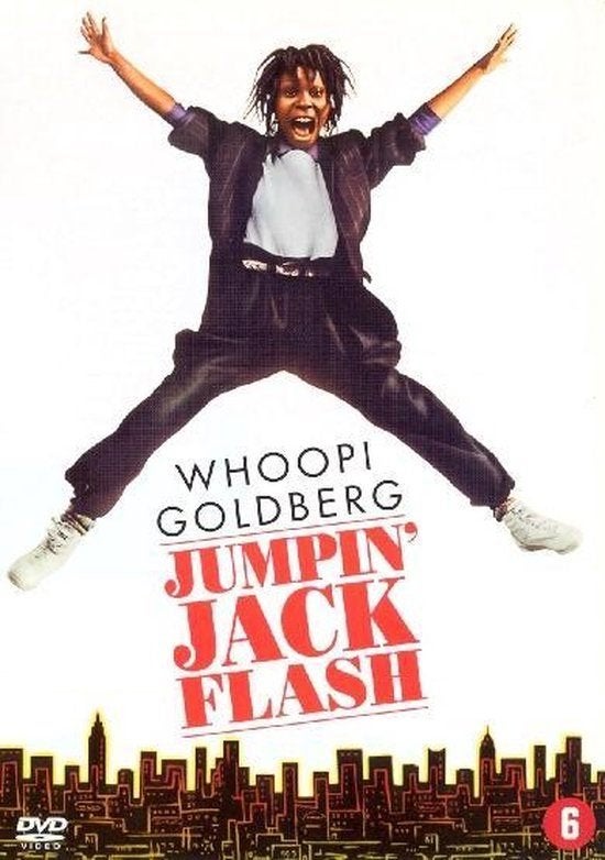 Jumpin' Jack Flash (1986) DVD Whoopi Goldberg, Alle leeftijden, Ophalen of Verzenden, Zo goed als nieuw, 1980 tot 2000
