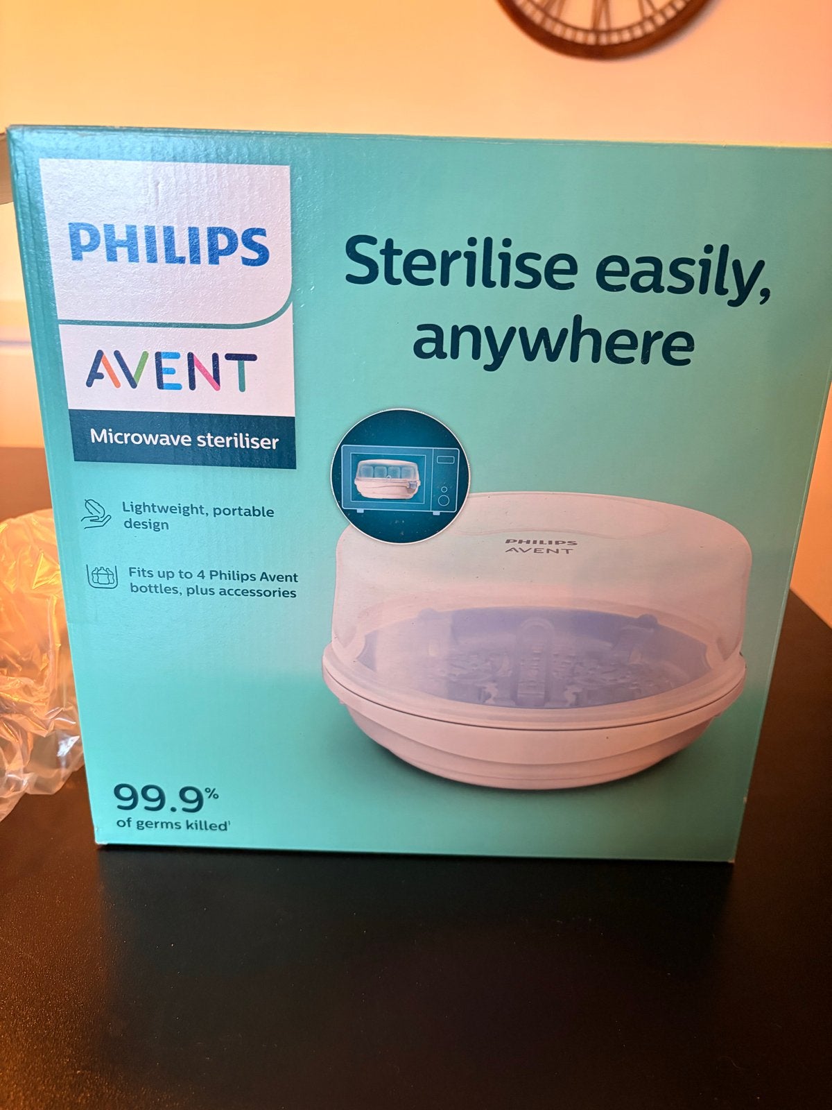 Philips Avent Magnetron Sterilisator - Nieuw in doos, Kinderen en Baby's, Ophalen, Nieuw, Sterilisator, Philips Avent