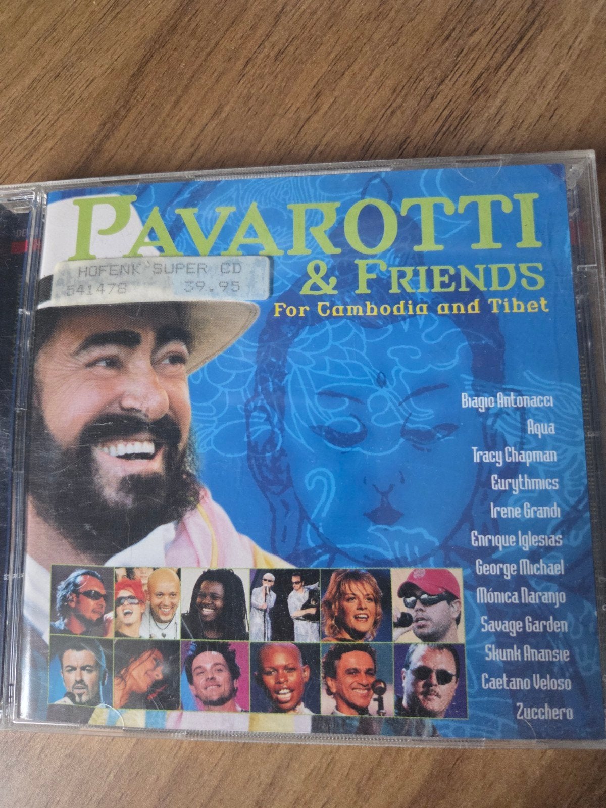 Pavarotti & Friends For Cambodia and Tibet CD, Ophalen of Verzenden, Zo goed als nieuw, Opera of Operette