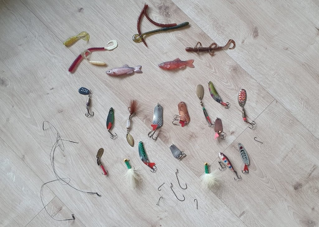 Visspulletjes, kunstaas, blinkers, Ophalen of Verzenden, Zo goed als nieuw, Kunstaas