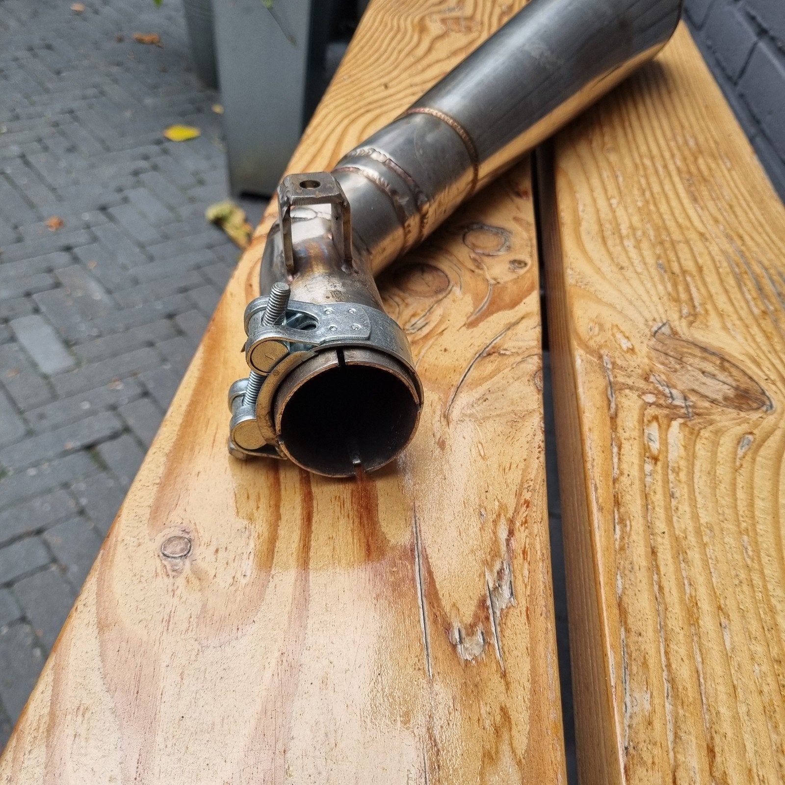 motor uitlaat te koop., Ophalen