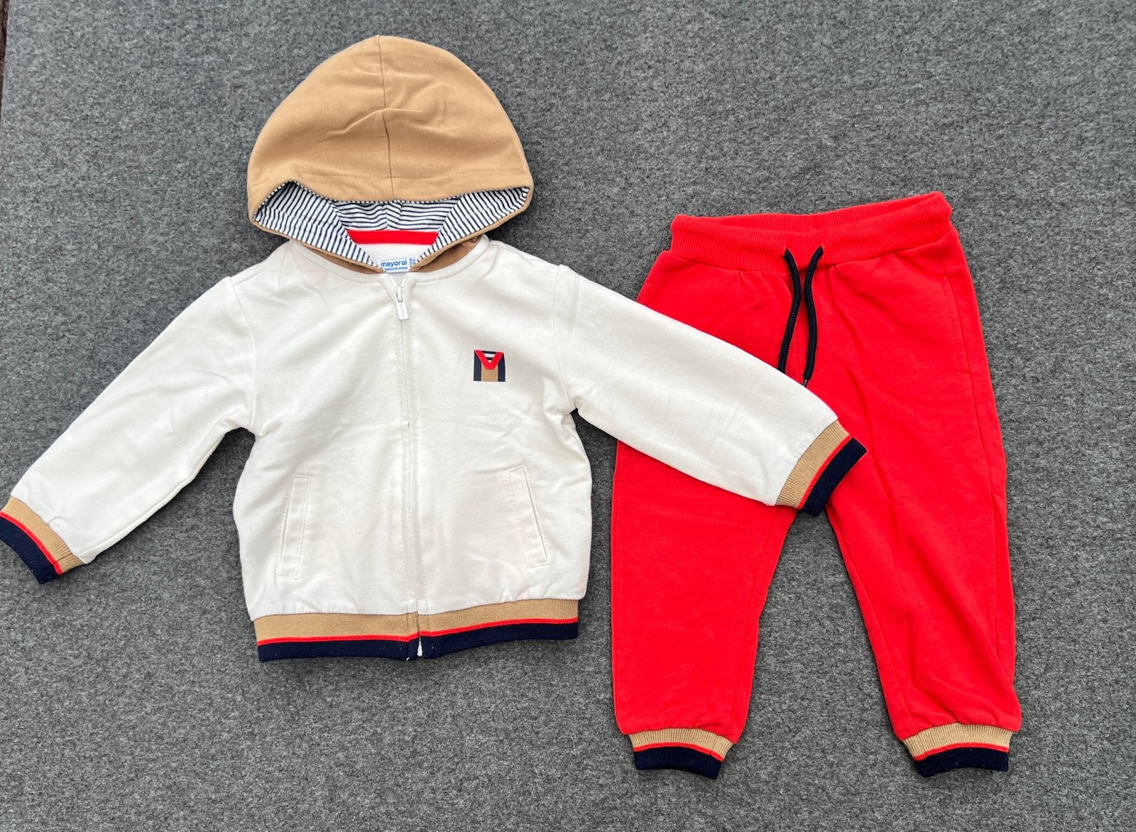 Mayoral 2-delige set maat 80 voor jongen, Kinderen en Baby's, Babykleding | Maat 80, Ophalen of Verzenden, Zo goed als nieuw, Jongetje