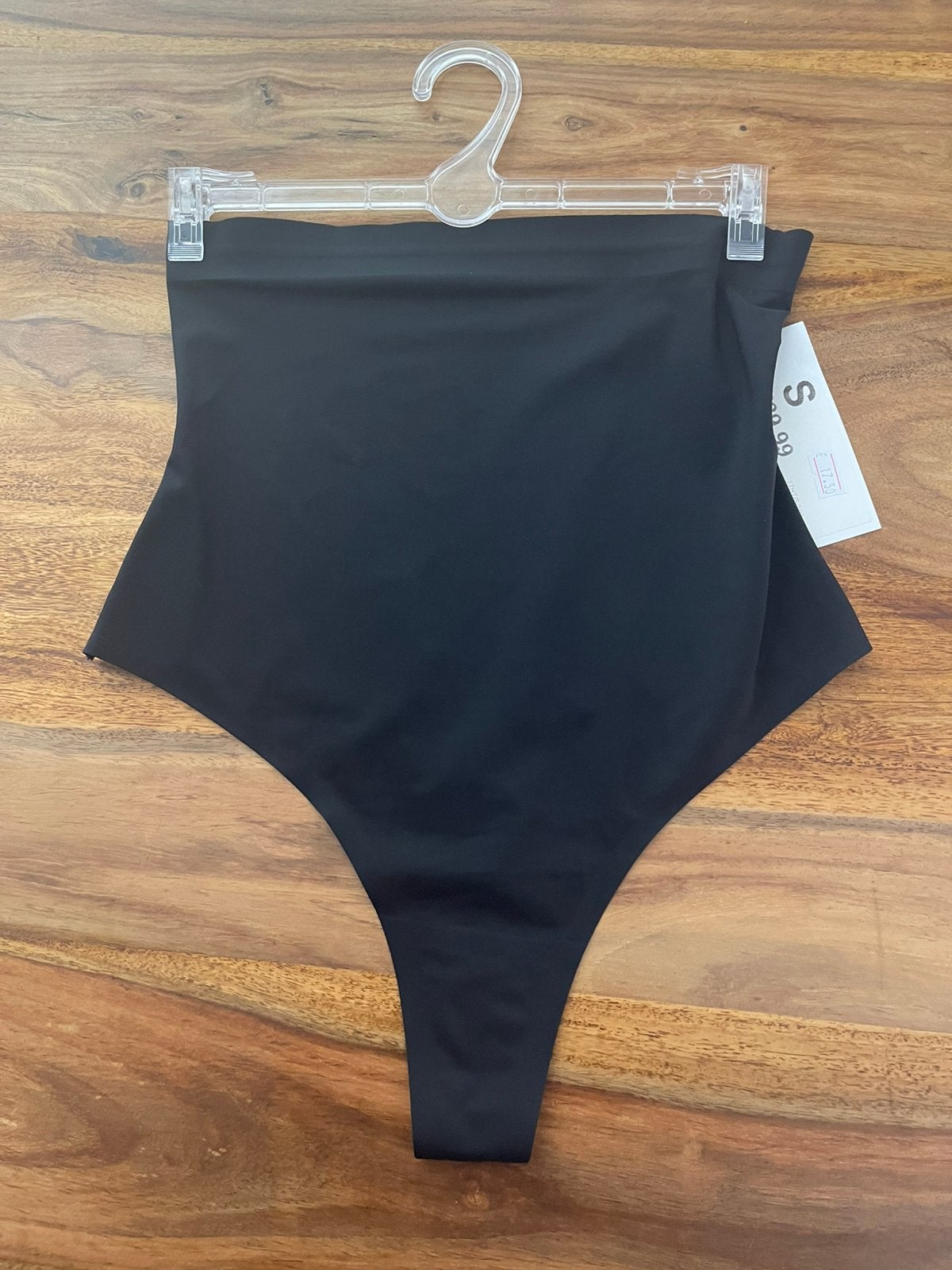 Magic high waist string maat s ( invisible en correctie), Verzenden, Zwart, String