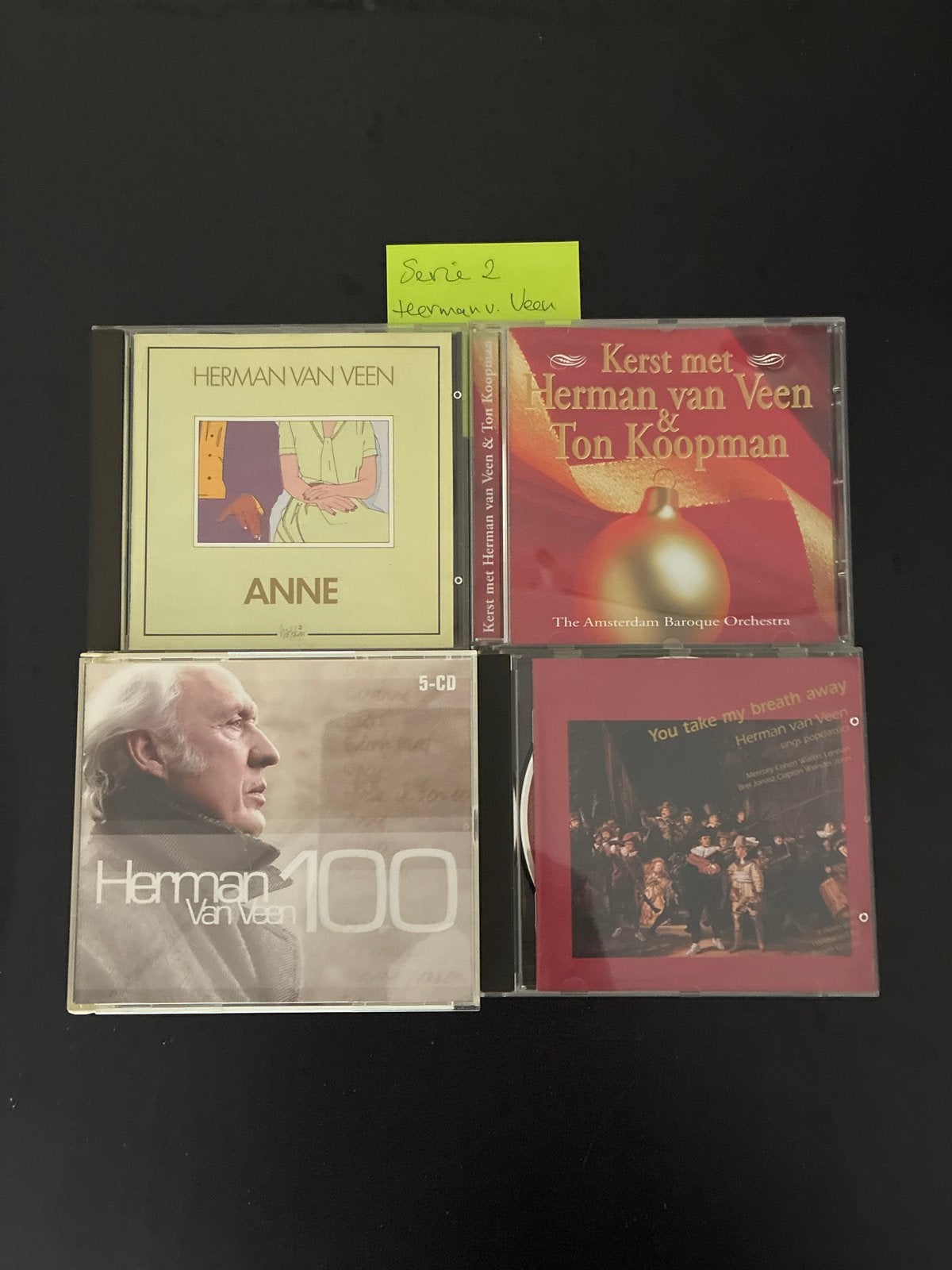 Herman van Veen CD collectie, Ophalen of Verzenden, Gebruikt, Boxset, Inclusief doosje