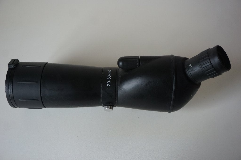 Auriol zoom telescoop 20-60x60 met statiefbevestiging, Ophalen of Verzenden, Gebruikt, 80 tot 200 mm, Lenzentelescoop (refractor)