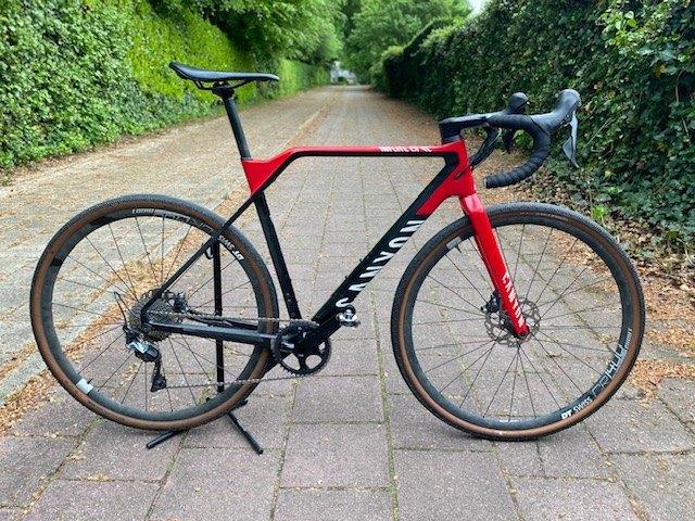 Canyon Inflite CF SL 8 maat M voor cross/gravel, Gebruikt, Carbon, Schijfrem, 53 tot 57 cm