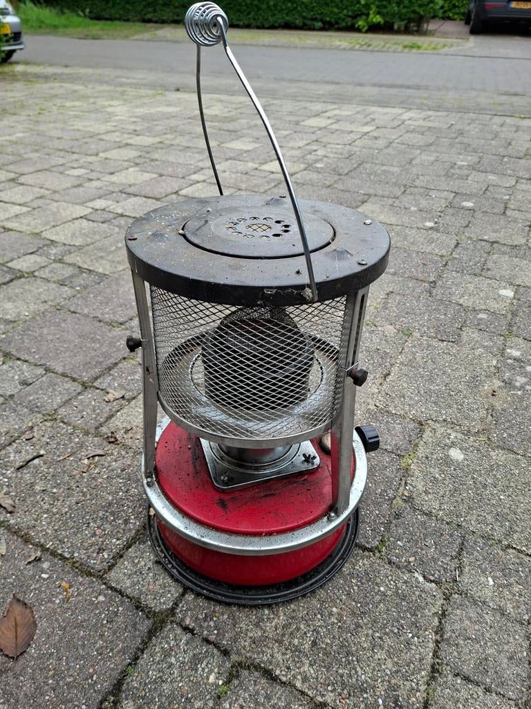 Foetsie petroleumlamp - Functioneel en decoratief, Caravans en Kamperen, Ophalen, Gebruikt