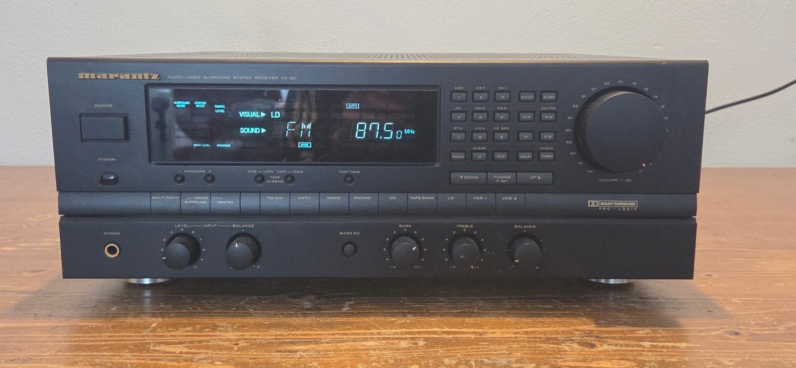 Marantz SR-82 versterker (zie omschrijving), Marantz, Ophalen of Verzenden, Niet werkend, 120 watt of meer